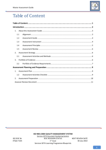 1. About this Assessment Guide