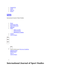 yavaridehkordi-ijss - International Journal of Sport Studies