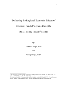 Evaluating the Regional Economic Effects of Structural Funds