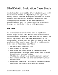 STAND4All Evaluation Case Study