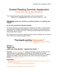 Guided Reading Summer Assignment