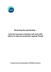 how the insurance industry will work with others to