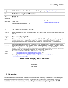 C80216p-11_0007r1 - IEEE 802 LAN/MAN Standards Committee