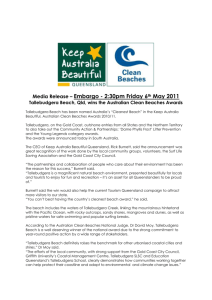 Media Release – Embargo - 2:30pm Friday 6th May 2011