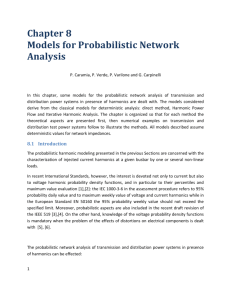 Models for Probabilistic Network Analysis