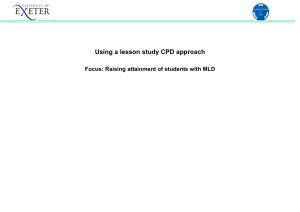 Step 6: Together plan a study lesson with the focus group in mind