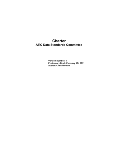 ATC Standards Committee Charterv1