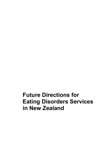 Future Directions for Eating Disorders Services in
