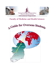 Success in Medical School - National University of Ireland, Galway