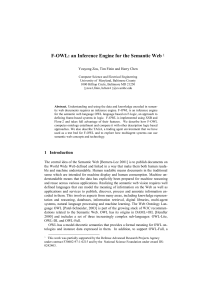 F-OWL - UMBC ebiquity research group