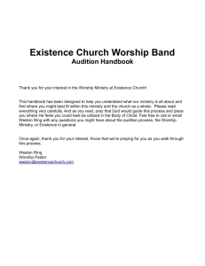 Audition Handbook