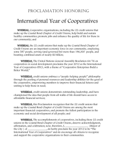 International Year of Cooperatives
