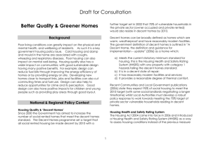 Better Quality & Greener Homes - London Borough of Richmond