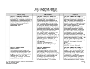 CSE: Computing Science - Career and Technology Strategy