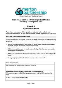 Round 6 Application Form - Merton Voluntary Service Council