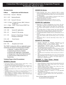 CMOC 2013 Brochure - Electrical and Computer Engineering