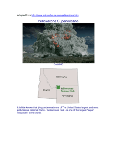 Yellostone Supervolcano