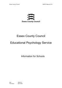 Educational Psychology Service