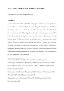 [1]fuzzy model for real-time reservoir operation