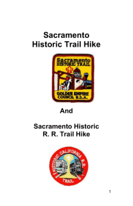 Sacramento Historic Hike