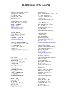 Committee Roster - Ohio State Bar Association