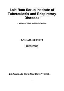 Lala Ram Sarup Institute of Tuberculosis and Respiratory Diseases