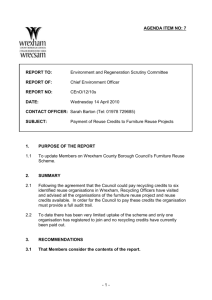 copy herewith - Wrexham County Borough Council