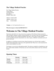 Practice Leaflet> - Guildford and Waverley CCG