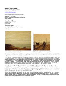 View press release - Wynick/Tuck Gallery