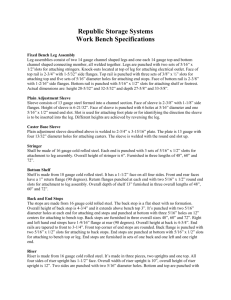 Book Unit Specifications - Republic Storage Systems, Inc.