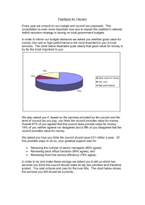 Feedback for I Novem - South Gloucestershire Online Consultations