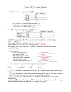 Study guide for Atmosphere, Weather, and Climate Test (Chap 24)