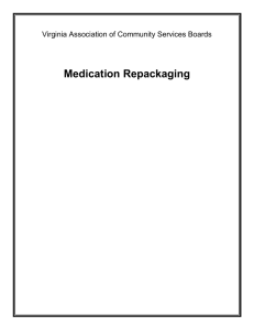 Medication Repackaging