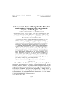 Effect of an industrial chemical waste on the uptake