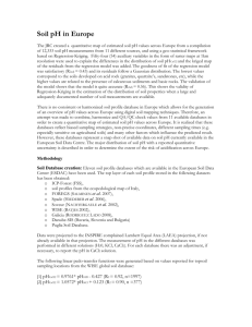 Soil pH in Europe - European Soil Portal