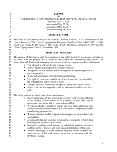 Bylaws as Amended May 18 2014