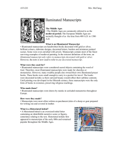 Illuminated Manuscripts & Historiated Initials