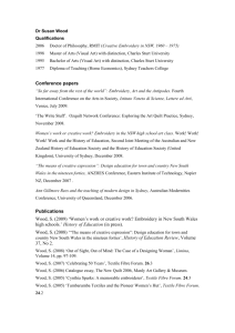 Sue Wood`s CV - Charles Sturt University