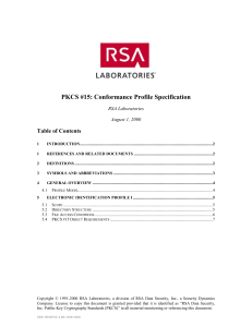 PKCS #1 v2.0: RSA Cryptography Standard