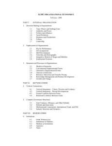 1. Decision-Making in Organizations