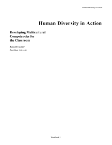 Human Diversity in Action - McGraw Hill Higher Education