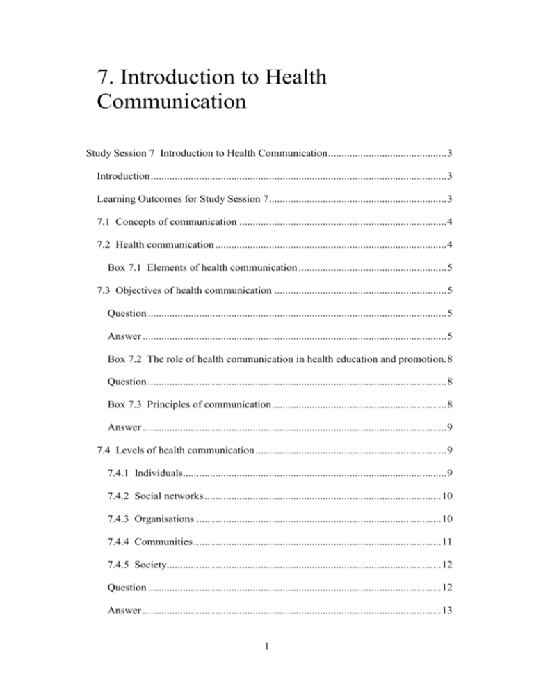 study-session-7-introduction-to-health-communication