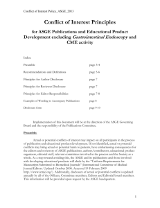 Conflict of Interest Form [] - American Society for Gastrointestinal