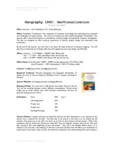 Course Syllabus - Department of Geography