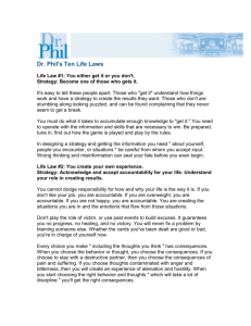Ten Life Laws - Dr. Phil.com