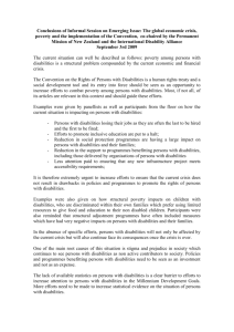 Draft conclusions of informal session held on September 3rd and co