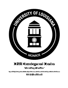 staff policies and procedures - University of Louisiana at Monroe