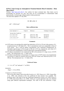 Data Sheet iIOx2 - IUPAC Task Group on Atmospheric Chemical