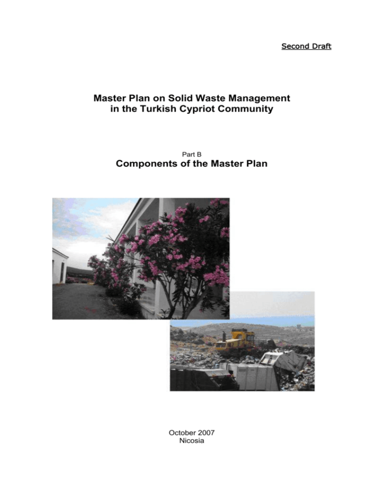 Master Plan on Solid Waste Management