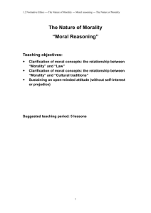 Module 1 Normative Ethics